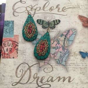 🍀Bohemian earrings- Now discounted!